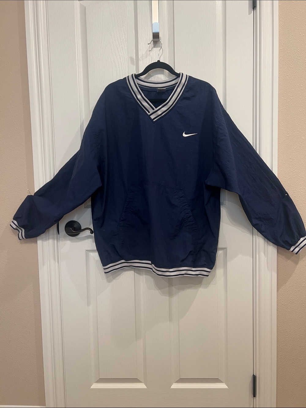 90's Vintage Nike Blue Windbreaker Jacket